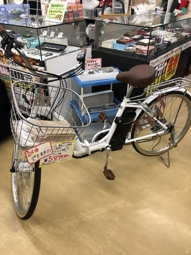 折りたたみ　電動アシスト自転車　24インチ