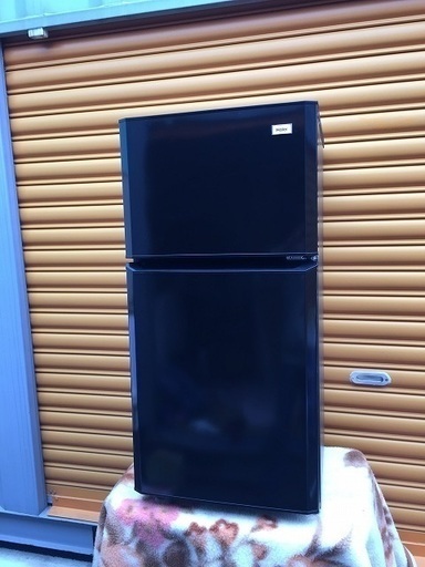 交渉可　一人暮らしに最適　2ドア冷蔵庫 106L ハイアール JR-N106H 2015年製 中古 黒