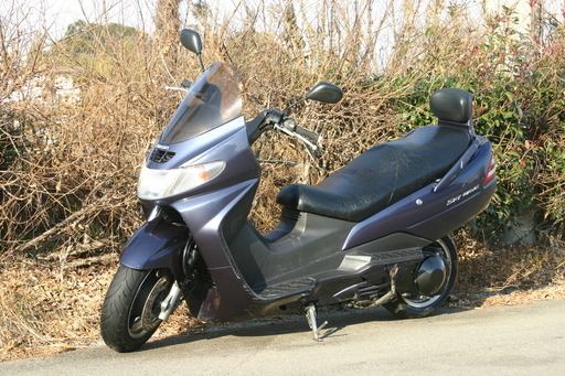 埼玉発522】SUZUKI スカイウェイブ250(CJ42A) BEAMSマフラー付き