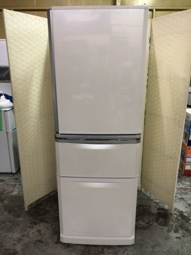 三菱ノンフロン冷凍冷蔵庫✨製氷機付