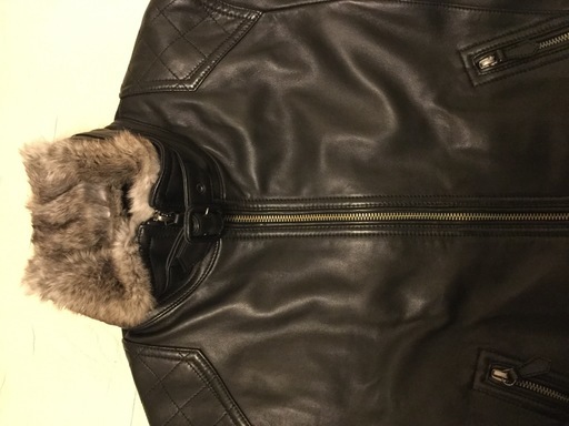 バーバリーブラックレーベル羊皮 ジャケット稀少Sサイズ(値下げ)