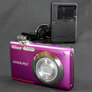 Nikon デジタルカメラ COOLPIX S3000 ピンク ...
