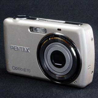 PENTAX デジタルカメラ OPTIO E70 シャンパンゴー...