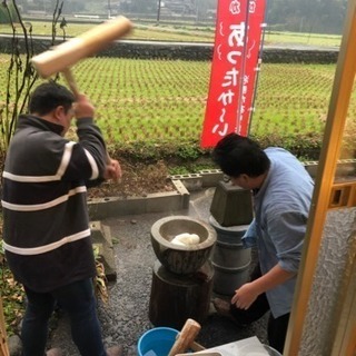 【 お餅つき 】秋月癒しの杜で年忘れ餅つき交流会、たくさんのご参...