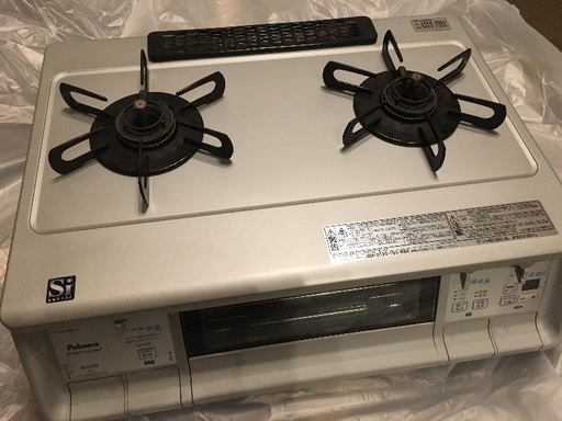 パロマ ガスコンロ PA-340WFA-L（中古）