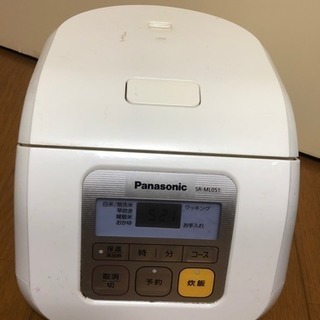 Panasonic マイコン式 炊飯器