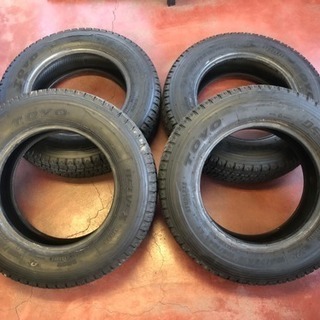再値下げ】ハイエース、キャラバン向け185/75R15冬タイヤ4本バリ山 ...