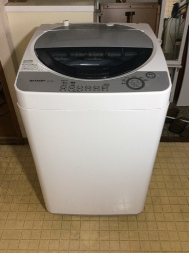シャープ全自動洗濯機(5.5kg)