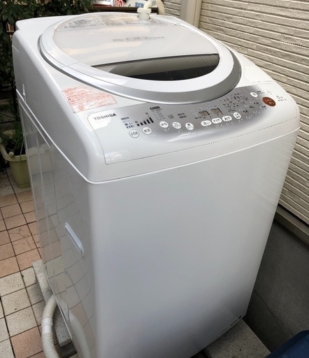 【値下げ】東芝 TOSHIBA 全自動洗濯乾燥機 AW-80VL 8.0kg 2013年製