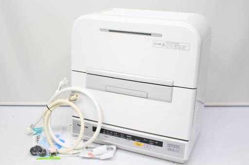 492) Panasonic 食器洗い乾燥機 ホワイト 約5人用 2015年製 NP-TM7 パナソニック
