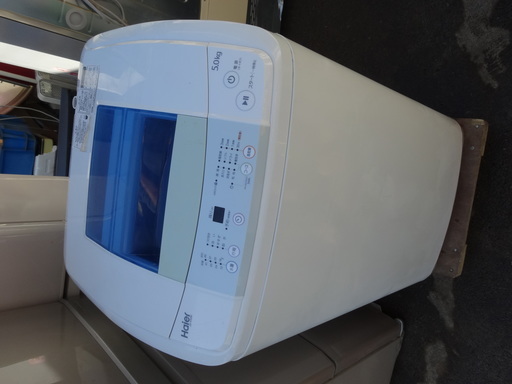 西１３８　ハイアール　全自動洗濯機　５KG　JW-K50M　２０１７年製