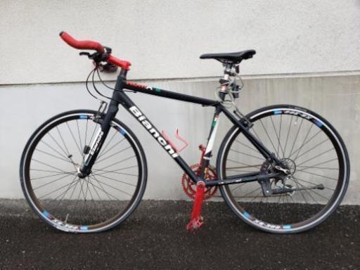 クロスバイク　ビアンキ　ローマ２　自転車　美品