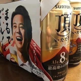発泡酒6缶♪(SUNTORY 頂)