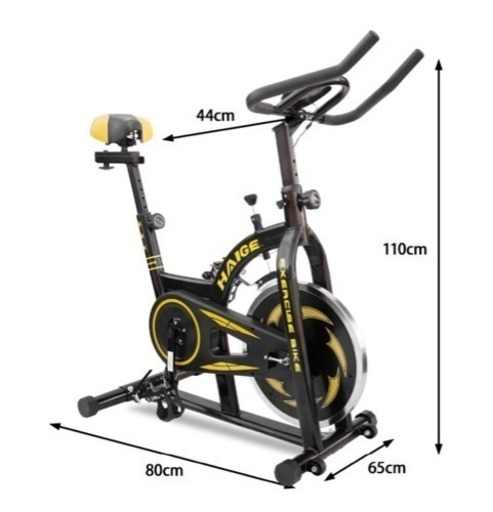 引取り限定 スピンバイク 購入1年ほぼ新品＆美品！！