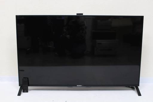 085)【美品】SONY ソニー 49V型 液晶テレビ ブラビア KD-49X8500B 4K 2015年 BRAVIA 新品リモコン付き
