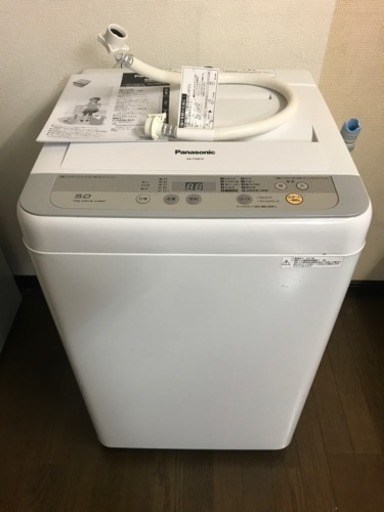 Panasonic 洗濯機 NA-F50B10 2017年製 5K