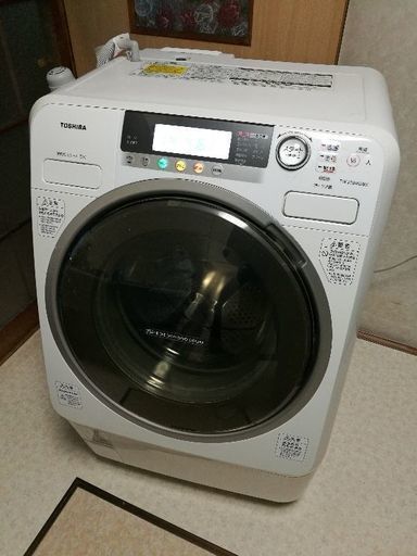 東芝 9.0kg ドラム式全自動洗濯機 TW-250VG