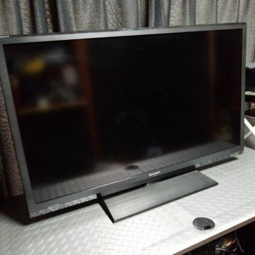 【値下げ】SHARPAQUOS 40型テレビ