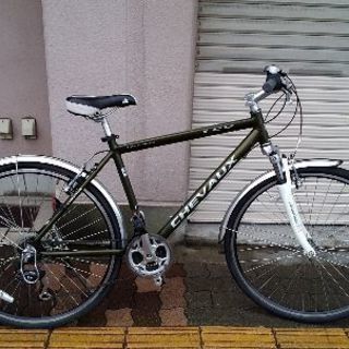 シルバー アルミ クロスバイク シマノギア　大阪引き渡し 楽天市場】クロスバイク アルミ製 自転車 送料無料 8割完成車