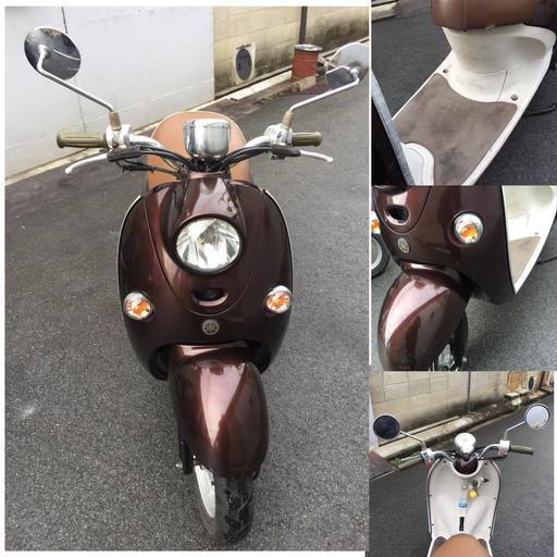 ヤマハ　ビーノ　2サイクル　書類付実働ベース車 ビーノ エンジン実働 書類あり ヤマハビーノ2サイクル書類付実働ベース