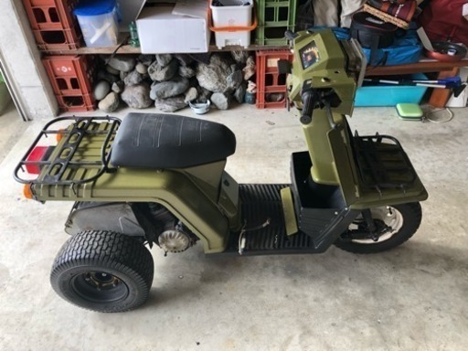 【レストア車】ジャイロX　2stTD01　引き取り希望・付属品多数　ワイドタイヤ・スペーサー装着済み