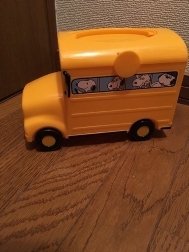 スヌーピー バス型 おもちゃ 小物入れ るるるん 札幌のおもちゃの中古あげます 譲ります ジモティーで不用品の処分