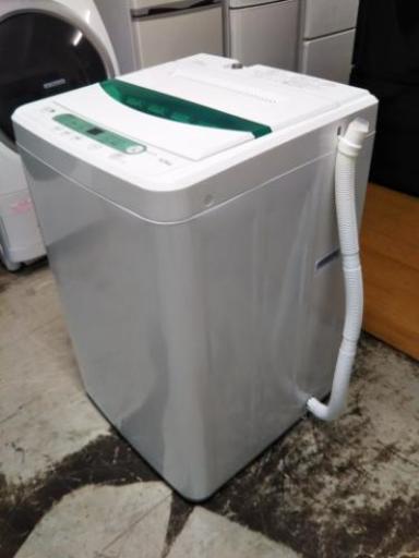 お客様感謝デー１０％OFF【リサイクルサービス八光 安心の3か月保証 田上店  配達設置OK】ヤマダオリジナル全自動電気洗濯機4.5kg YWH-T45A1ホワイト