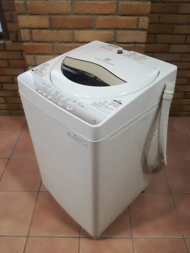 ◼️商談中■東芝■ 全自動洗濯機（5.0kg）AW-5G2「パワフル浸透洗浄」