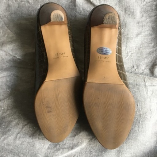 この季節に Copiiine By Carol本革パンプス 24 5 Ee カーキ色美品 Senayan 三河島の靴 バッグの中古あげます 譲ります ジモティーで不用品の処分