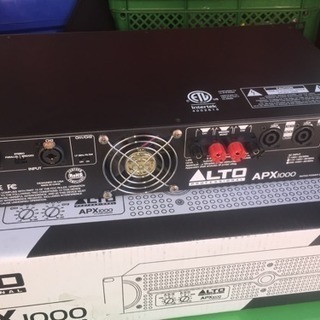 ALTOパワーアンプAPX1000 Alto Professional - LEGACY AMPLIFIERS Series > APX1000
