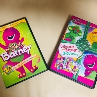 【英語教育に最適】Barney &friends DVD4枚セッ...