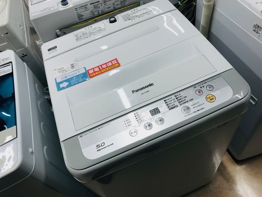 安心1年間動作保証付！！　Ｐａｎａｓｏｎｉｃの5ｋｇ洗濯機！！