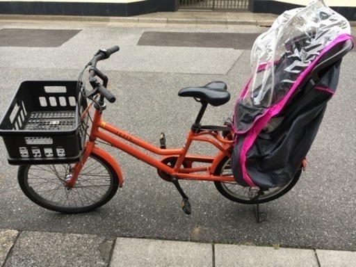 値下げしました！子供後ろ乗せ自転車
