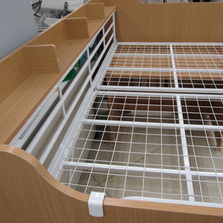 ニトリ システムベッド デスク付ロフトベッド 訳あり格安 札幌市内配送可能 西宮の沢