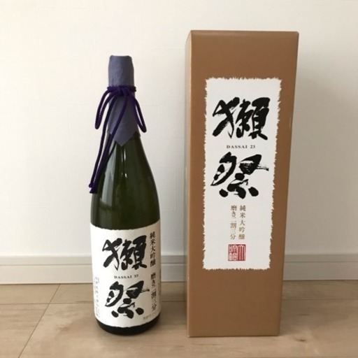 ★希少★ 獺祭 純米大吟醸 磨き二割三分 1800ml 日本酒 一升瓶 2018年11月製造 新品未開栓
