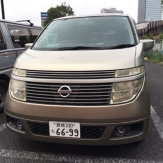 エルグランドと軽自動車のバンと交換してください