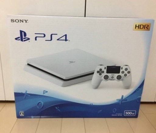 未使用 PS4 PlayStation4 500GB ホワイト CUH-2100AB02