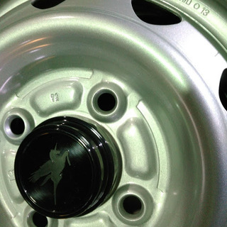 軽トラック 冬用 145/80R12LT　4本2018年 未使用【鉄ホイール付き4本/税込価格】145R12LT 【富山市手渡し限定】