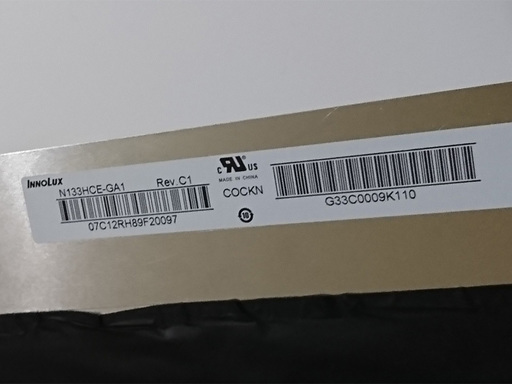 周辺機器 Innolux N133HCE-GA1 Rev c1