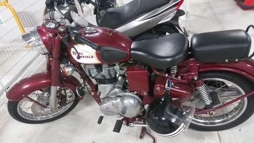 ロイヤルエンフィールド クラシック350 走行距離:約4200km