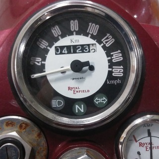 ロイヤルエンフィールド クラシック350 走行距離:約4200km