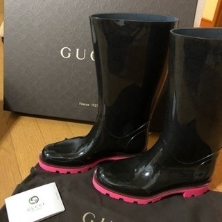 GUCCI  レインブーツ  お値下げしました