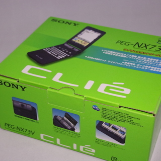 sony製PDA　Clie　PEG-NX73V【値下げしました2/9】