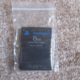 PS2用メモリーカード　8MB