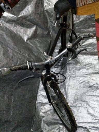 マウンテンバイク黒