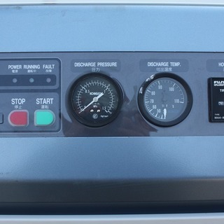 SOLD OUT】KOBELCO コベルコ スクリュー コンプレッサー HM22A 30馬力