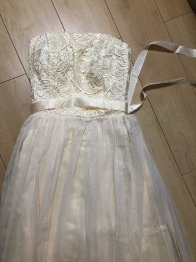 ウェディング 結婚式 二次会 花嫁ドレス 自分で着れる ユッカ 長岡のドレスの中古 古着あげます 譲ります ジモティーで不用品の処分