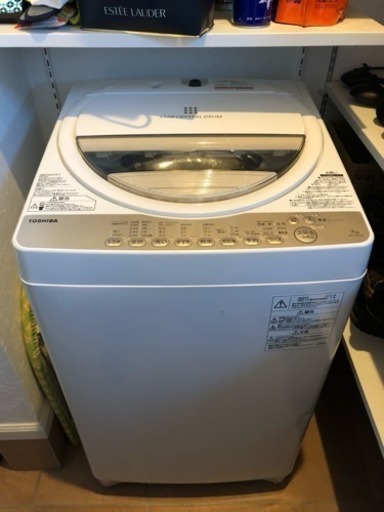 【値下げ】TOSHIBA洗濯機7kg ※27日まで【決まりました】