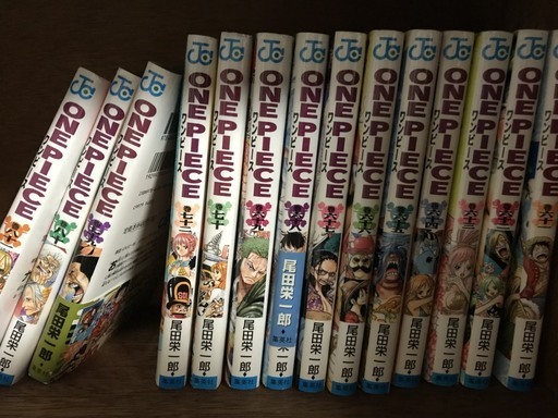 ワンピース単行本one Piece １巻 ８１巻まで Kdm 佐伯の本 Cd Dvdの中古あげます 譲ります ジモティーで不用品の処分