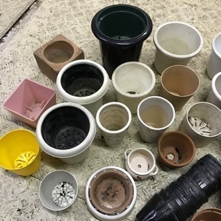 陶器＆プラスチック 鉢